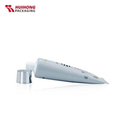 Tube en aluminium à la crème pour le visage de 50 ml avec couvercle supérieur à vis