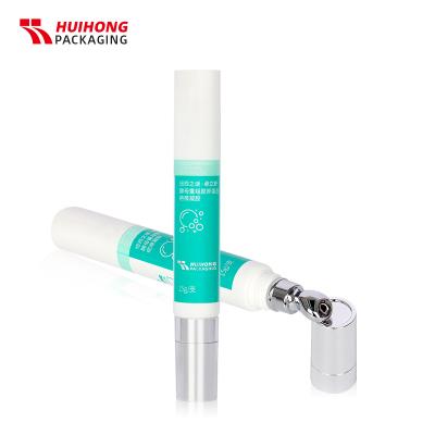Tube de gel d'emballage de 10 ml 20 ml 25 ml applicateur personnalisé tube de crème de massage en métal
